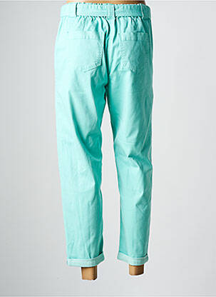 Pantalon 7/8 stretch bleu JULIE GUERLANDE femme