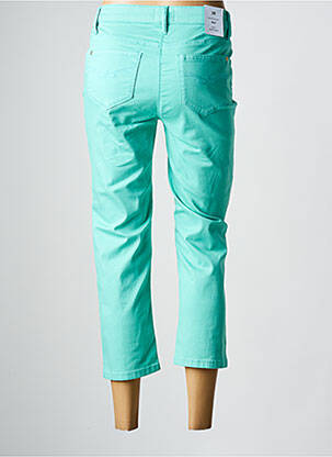 Pantacourt stretch taille normale bleu JULIE GUERLANDE femme