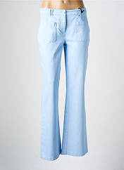 Pantalon droit bleu JULIE GUERLANDE pour femme seconde vue