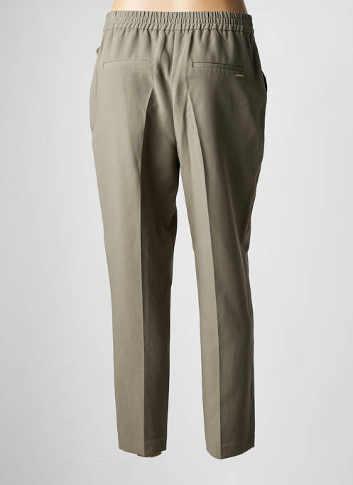 Pantalon droit stretch taille normale vert JULIE GUERLANDE femme