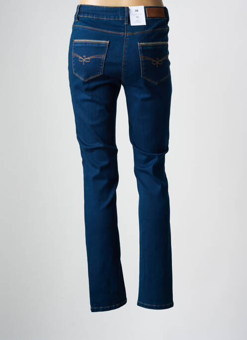 Jeans coupe slim bleu JULIE GUERLANDE femme