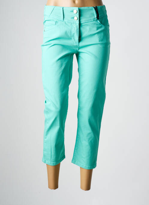 Pantacourt bleu JULIE GUERLANDE pour femme