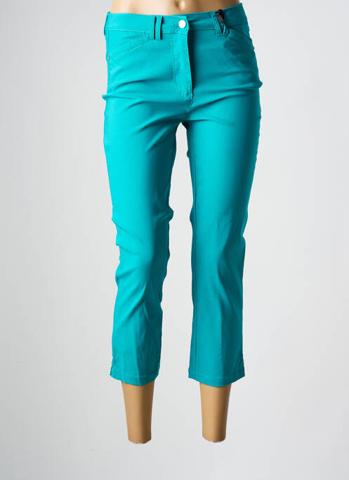 Pantacourt bleu JULIE GUERLANDE pour femme