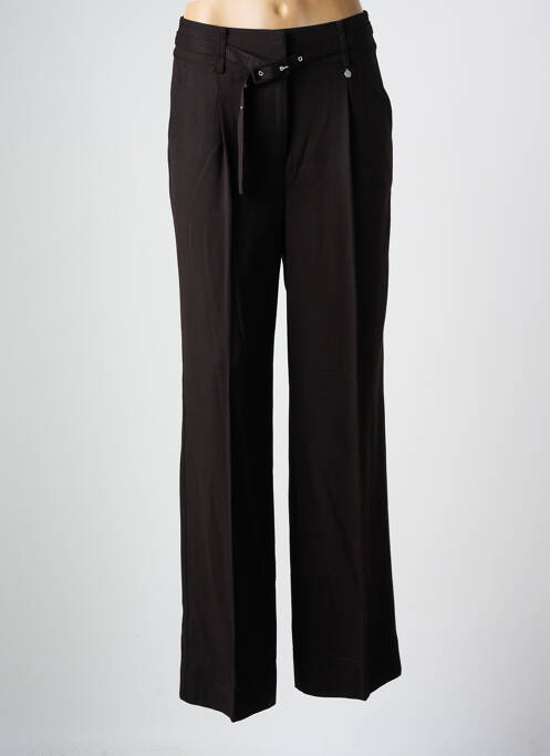Pantalon droit noir JULIE GUERLANDE pour femme