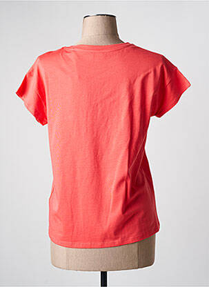 T-shirt coupe droite manches courtes rose C'EST BEAU LA VIE femme