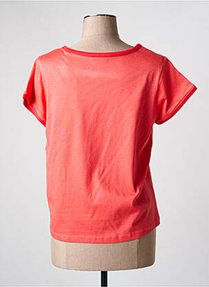 T-shirt coupe droite manches courtes rose C'EST BEAU LA VIE femme