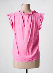 Blouse rose JULIE GUERLANDE pour femme seconde vue