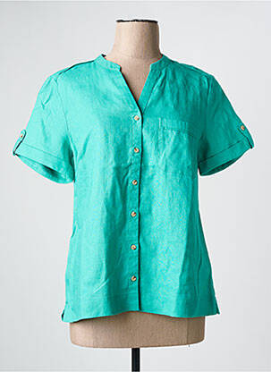 Chemisier vert JULIE GUERLANDE pour femme