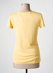 Top jaune C'EST BEAU LA VIE pour femme seconde vue