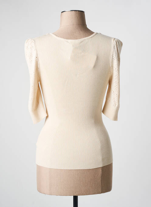 Top beige JULIE GUERLANDE pour femme