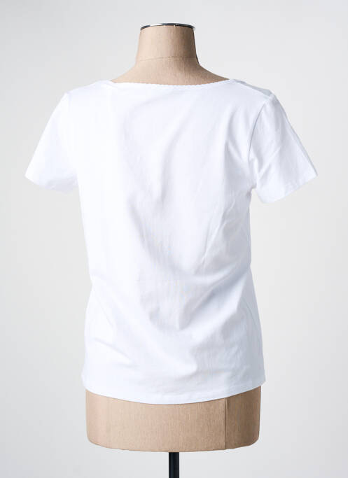 Top blanc C'EST BEAU LA VIE pour femme