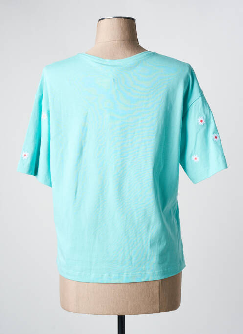 Top bleu JULIE GUERLANDE pour femme