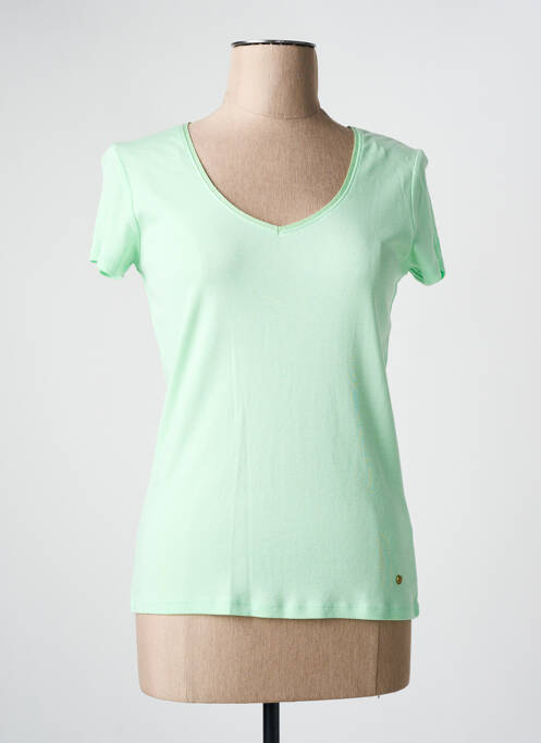 Top vert clair C'EST BEAU LA VIE pour femme