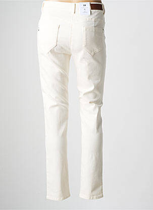 Pantalon slim poches blanc JULIE GUERLANDE femme