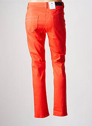 Pantalon slim poches orange JULIE GUERLANDE femme