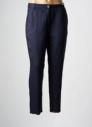 Pantalon slim poches bleu C'EST BEAU LA VIE femme