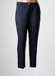 Pantalon slim poches bleu C'EST BEAU LA VIE femme