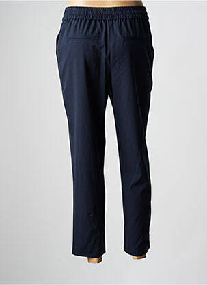 Pantalon 7/8 taille élastique bleu C'EST BEAU LA VIE femme