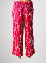 Pantalon 7/8 rouge C'EST BEAU LA VIE pour femme seconde vue