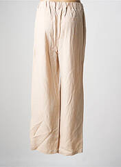 Pantalon droit beige C'EST BEAU LA VIE pour femme seconde vue
