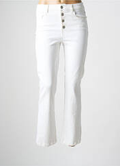 Pantalon droit blanc C'EST BEAU LA VIE pour femme seconde vue