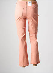 Pantalon droit orange C'EST BEAU LA VIE pour femme seconde vue