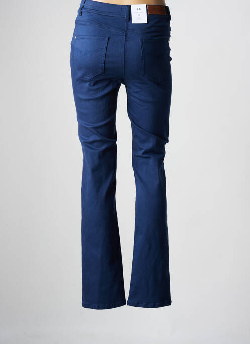 Pantalon slim bleu JULIE GUERLANDE pour femme
