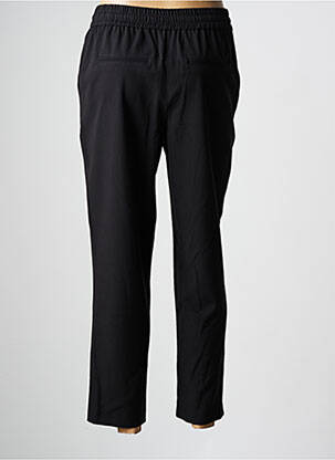 Pantalon slim taille élastique noir C'EST BEAU LA VIE femme