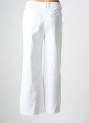 Pantalon droit blanc C'EST BEAU LA VIE pour femme seconde vue
