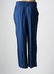 Pantalon droit bleu C'EST BEAU LA VIE pour femme seconde vue