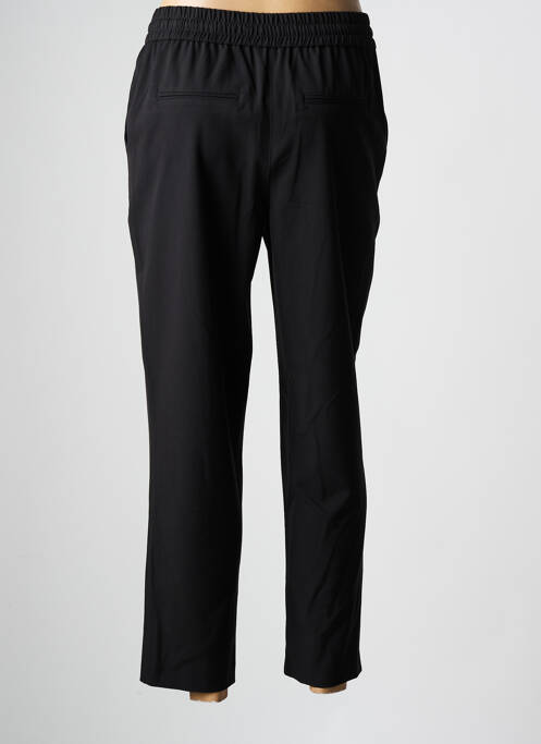 Pantalon slim taille élastique noir C'EST BEAU LA VIE femme