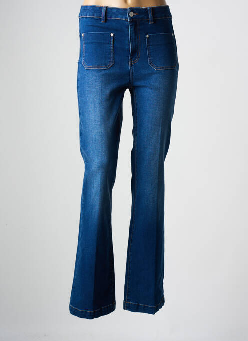 Jeans bootcut bleu C'EST BEAU LA VIE pour femme
