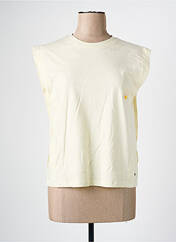 Débardeur jaune C'EST BEAU LA VIE pour femme seconde vue