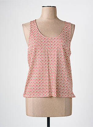 Débardeur rose C'EST BEAU LA VIE pour femme