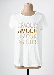 T-shirt beige C'EST BEAU LA VIE pour femme seconde vue