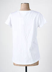 T-shirt blanc C'EST BEAU LA VIE pour femme seconde vue