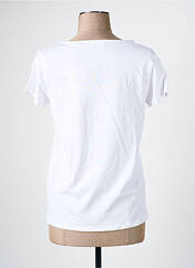 T-shirt blanc C'EST BEAU LA VIE pour femme seconde vue