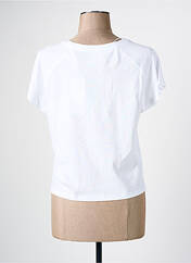 T-shirt blanc C'EST BEAU LA VIE pour femme seconde vue