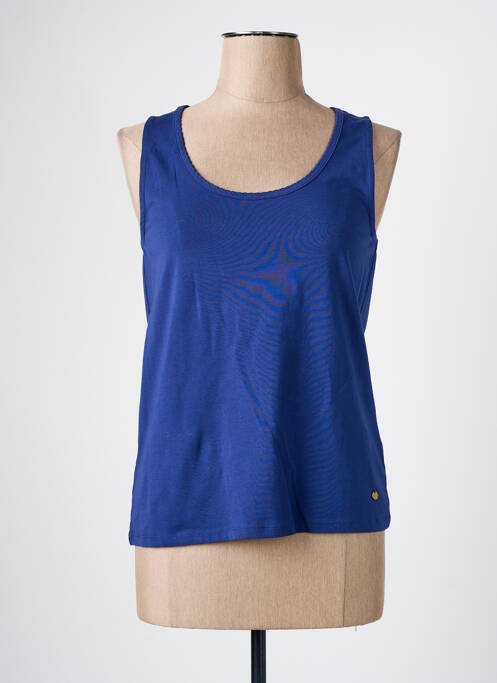 Débardeur bleu fonce C'EST BEAU LA VIE pour femme