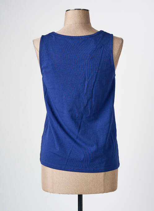 Débardeur bleu fonce C'EST BEAU LA VIE pour femme