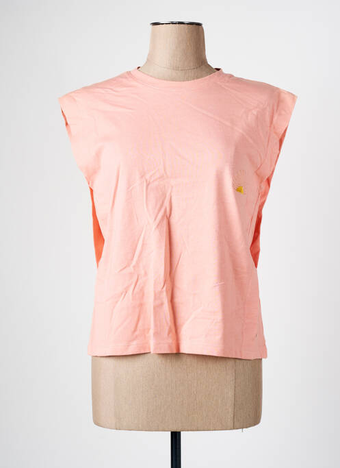 Débardeur orange C'EST BEAU LA VIE pour femme