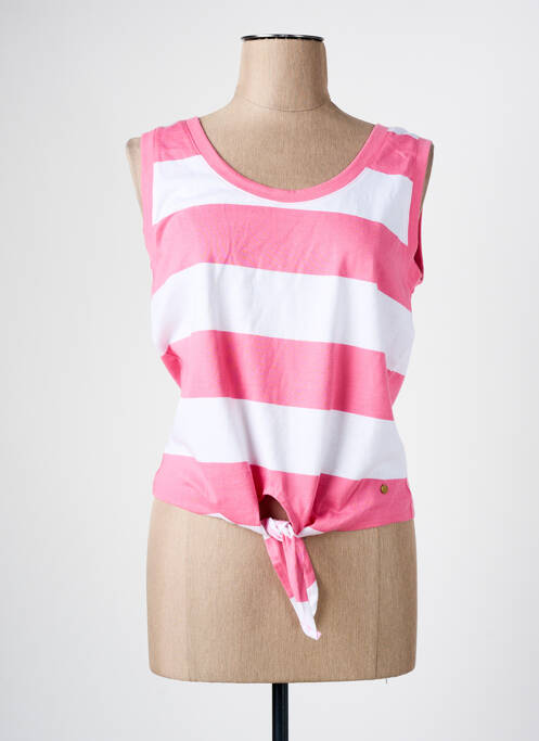 Débardeur rose C'EST BEAU LA VIE pour femme