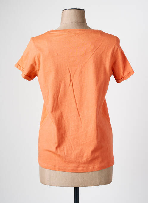 T-shirt orange C'EST BEAU LA VIE pour femme