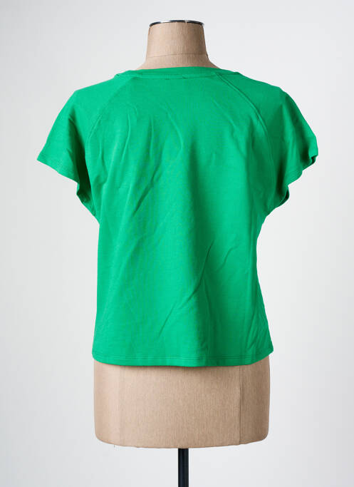 T-shirt vert C'EST BEAU LA VIE pour femme