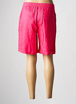 Bermuda taille élastique taille normale rose JULIE GUERLANDE homme