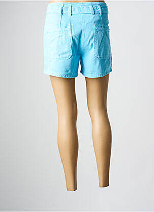 Short tissage denim taille normale bleu C'EST BEAU LA VIE femme