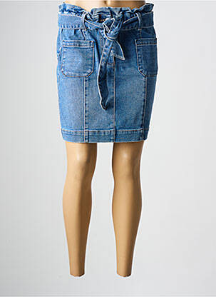 Jupe courte bleu C'EST BEAU LA VIE pour femme