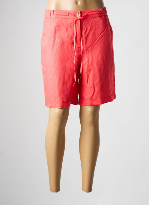 Bermuda taille élastique taille normale orange JULIE GUERLANDE homme