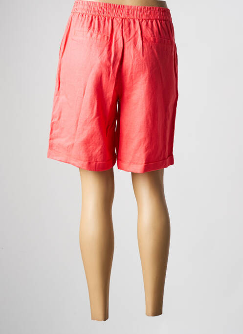 Bermuda taille élastique taille normale orange JULIE GUERLANDE homme