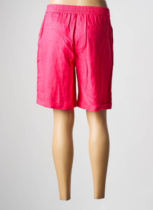 Bermuda taille élastique taille normale rose JULIE GUERLANDE homme